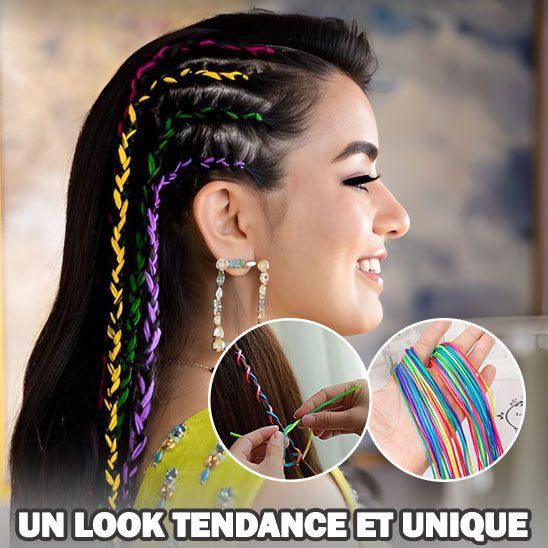Accessoires cheveux - accessoires pour tresses africaine- accessoire pour tresse - fil pour tresses - décoration pour tresses