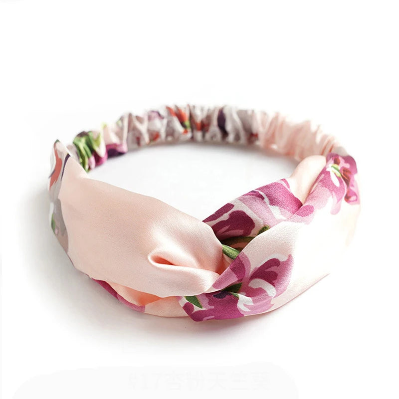 Bandeau cheveux - Tressé - Coloré