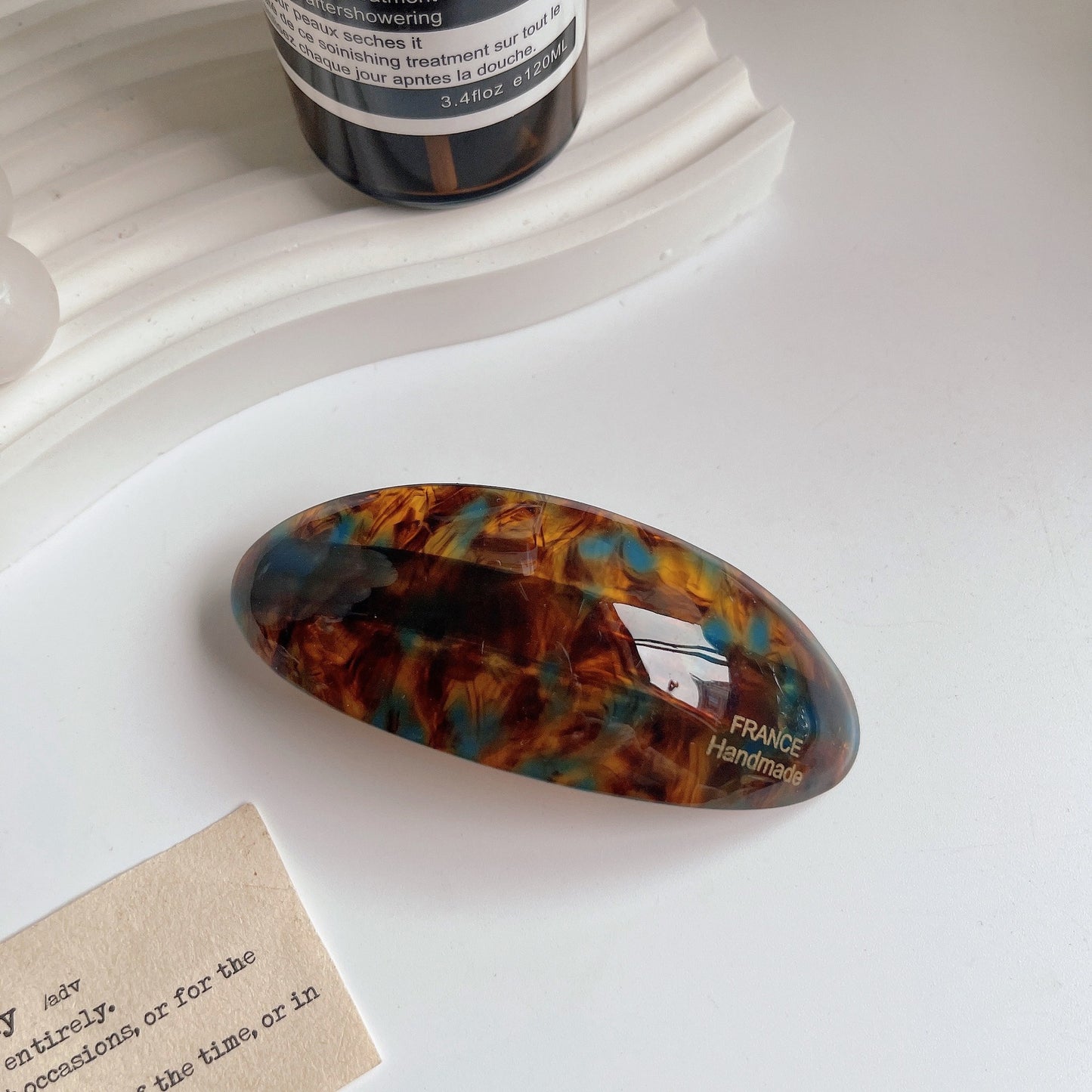 Barrette cheveux-Artisanale-Elegante