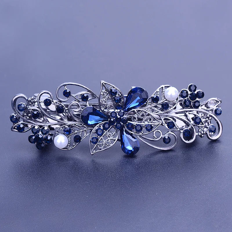 Barrette cheveux- Clip et strass