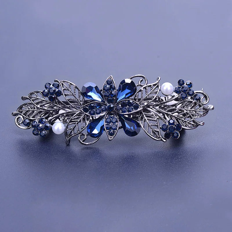 Barrette cheveux- Clip et strass