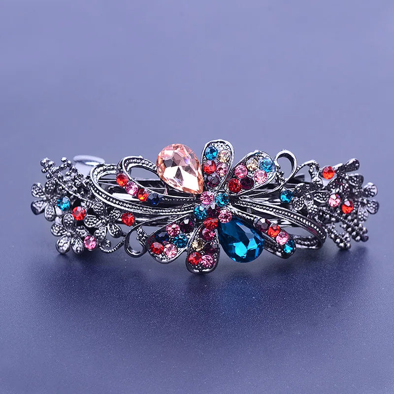 Barrette cheveux- Clip et strass
