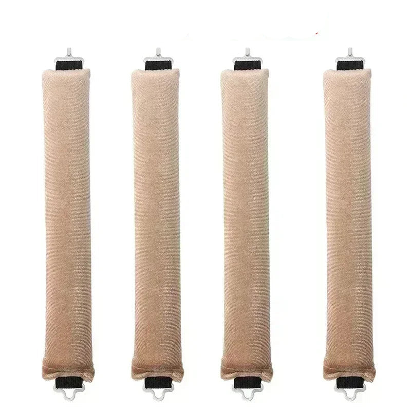 Bigoudis pour cheveux - Lot de 4 Bigoudis - Cheveu Soyeux