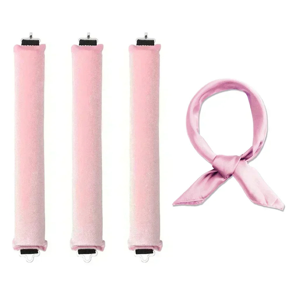 Bigoudis pour cheveux - Lot de 3 Bigoudis - Cheveu Soyeux