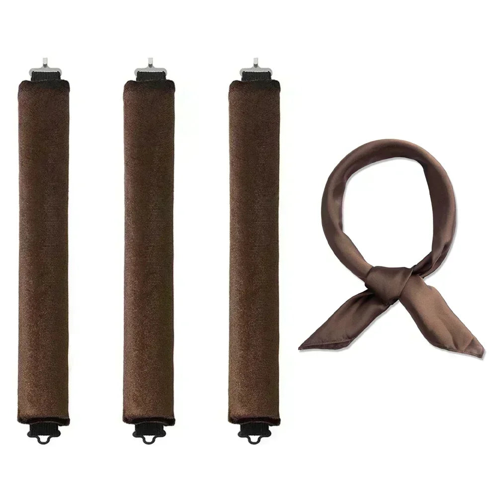 Bigoudis pour cheveux - Lot de 3 Bigoudis - Cheveu Soyeux