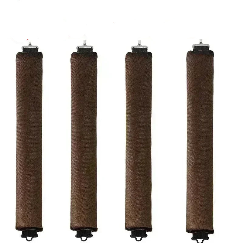Bigoudis pour cheveux - Lot de 4 Bigoudis - Cheveu Soyeux