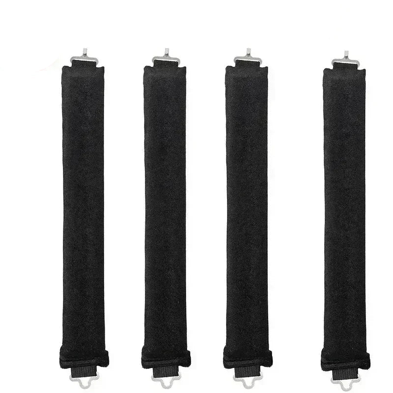 Bigoudis pour cheveux - Lot de 4 Bigoudis - Cheveu Soyeux