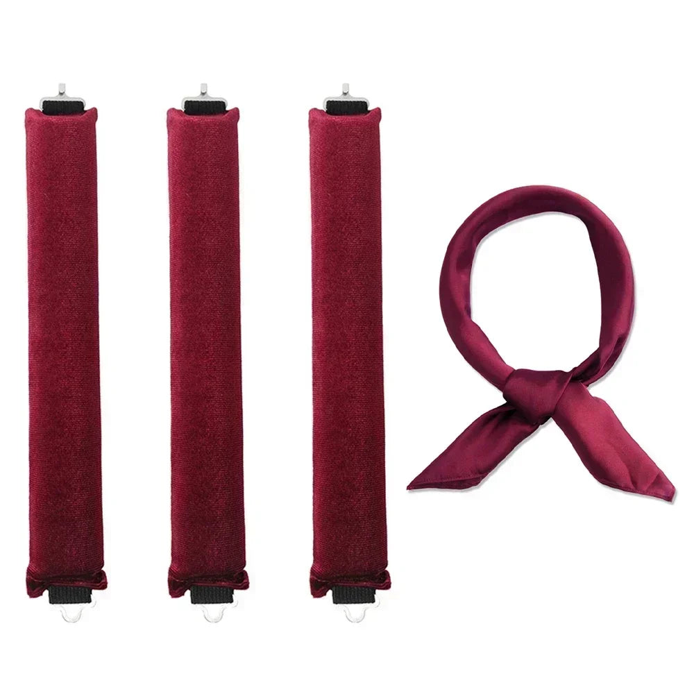 Bigoudis pour cheveux - Lot de 3 Bigoudis - Cheveu Soyeux