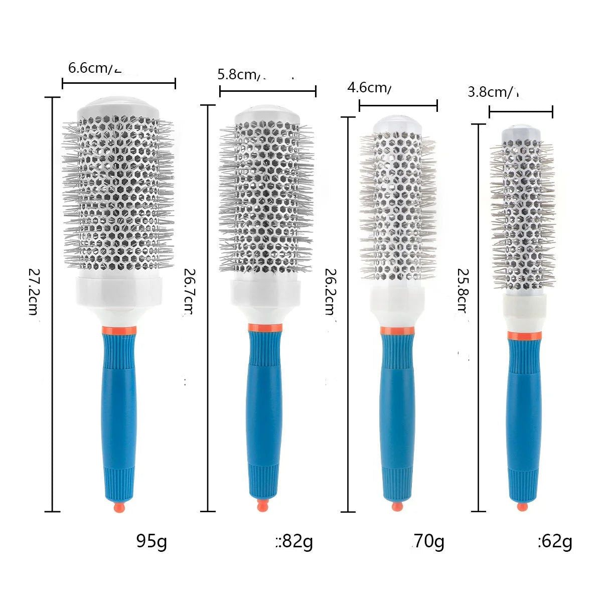 Brosse a brushing - Céramique Ionique - Pro - Cheveu Soyeux