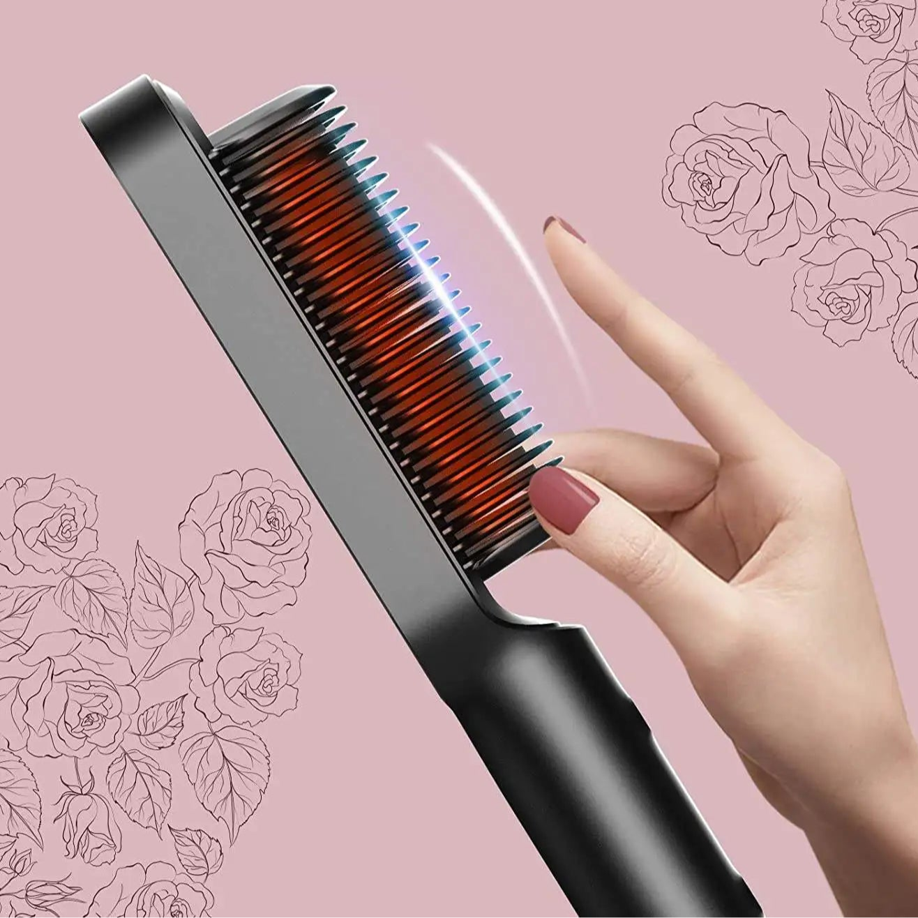 Brosse à cheveux - Chaleur lissante - Le Must - Cheveu Soyeux