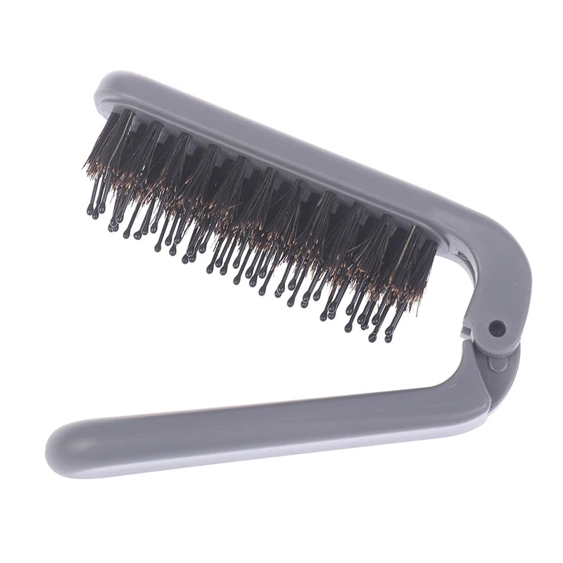 Brosse à cheveux en poil de sanglier - Pour le voyage