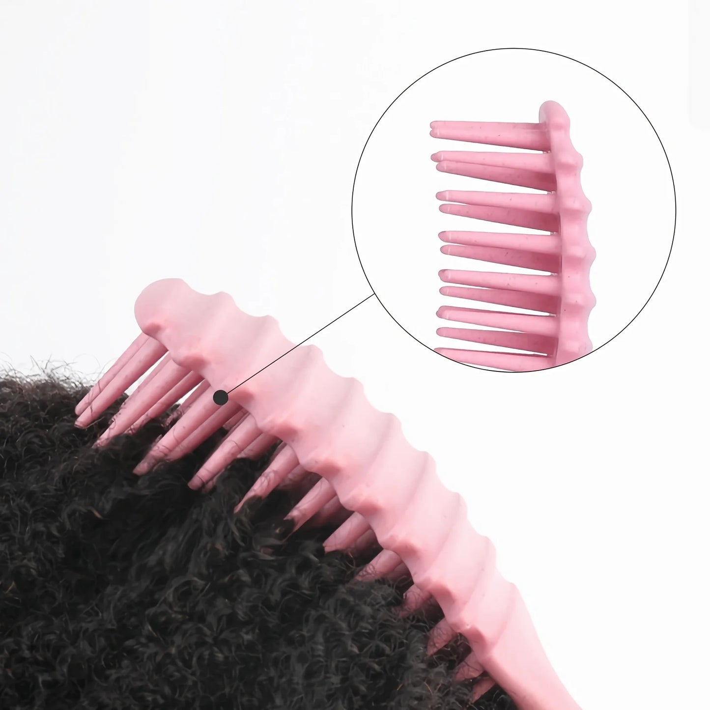 Brosse pour cheveux - Peigne - 2 en 1 - Cheveu Soyeux