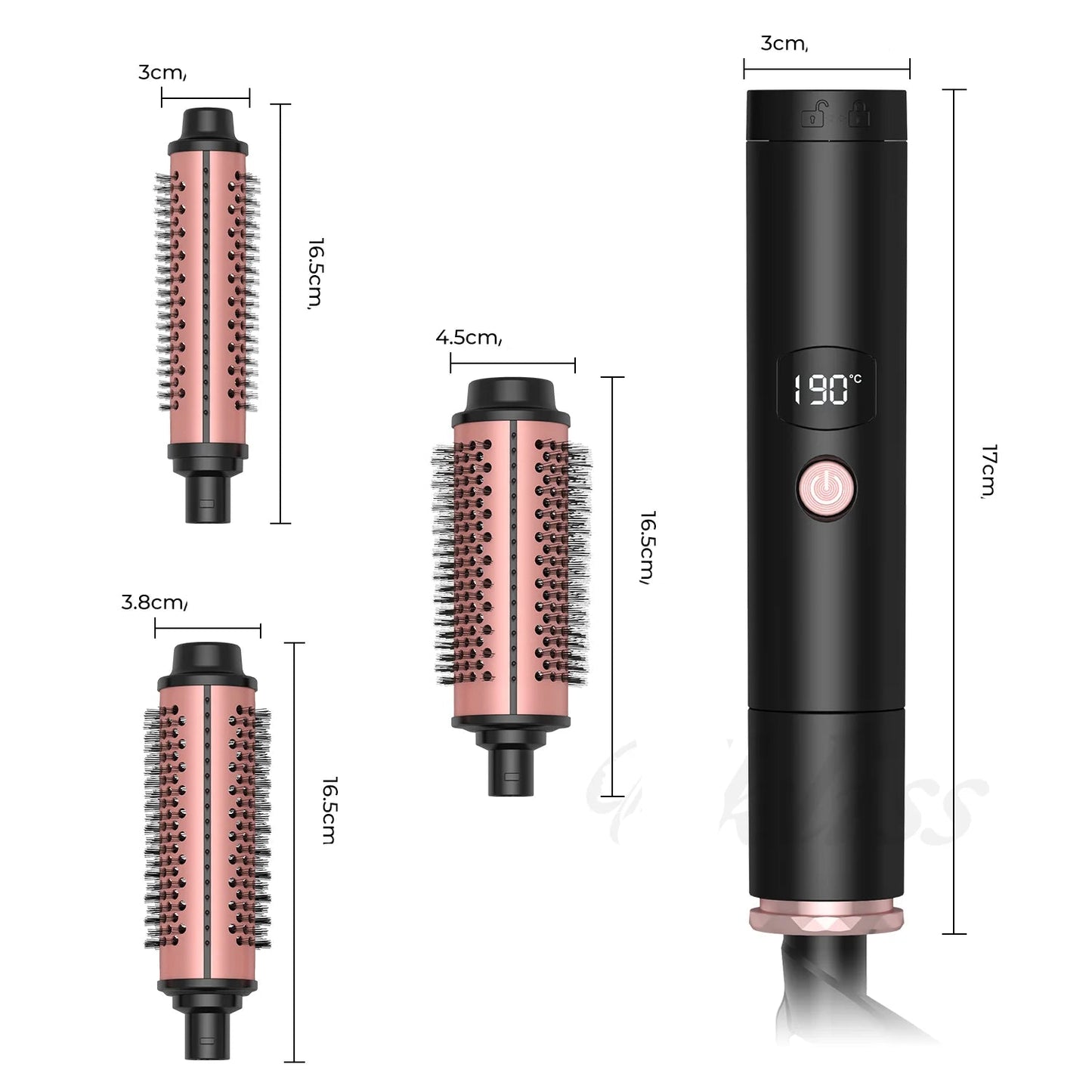 Brosse lissante chauffante - Brush Brosse - Cheveu Soyeux
