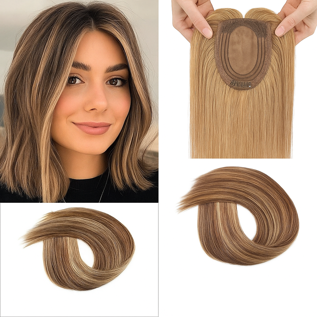 Extension cheveux femme invisible – Cheveux humains clip