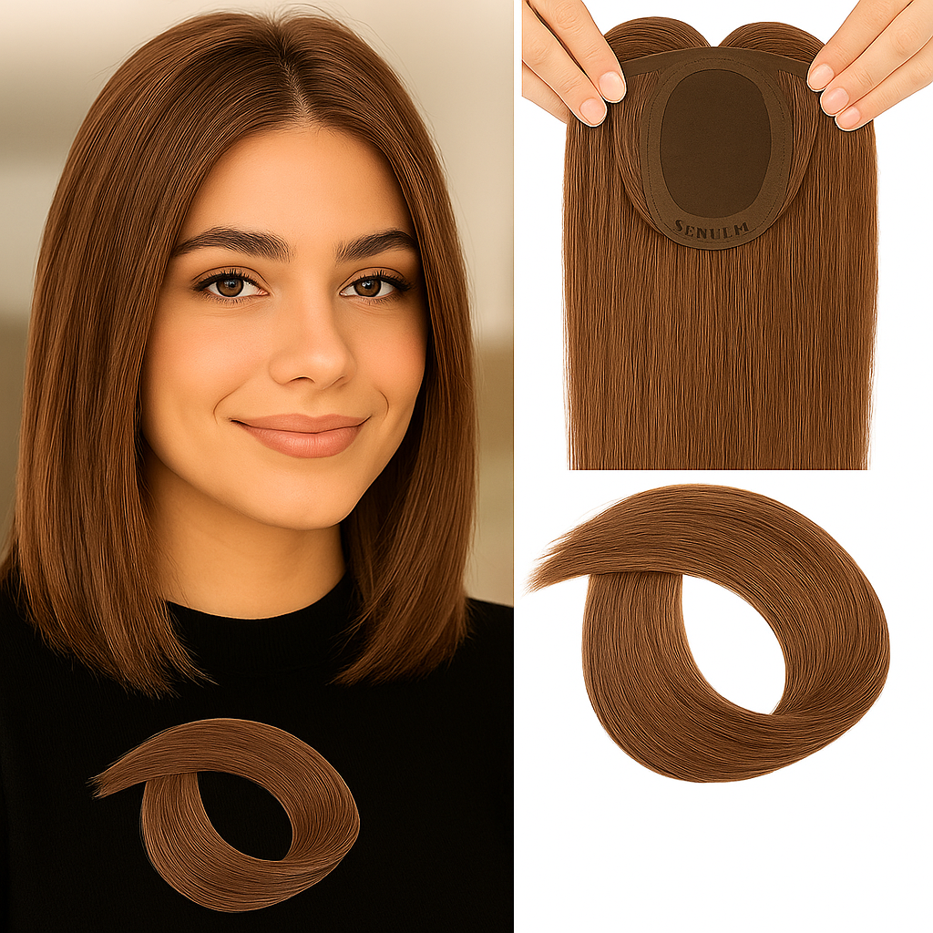 Extension cheveux femme invisible – Cheveux humains clip