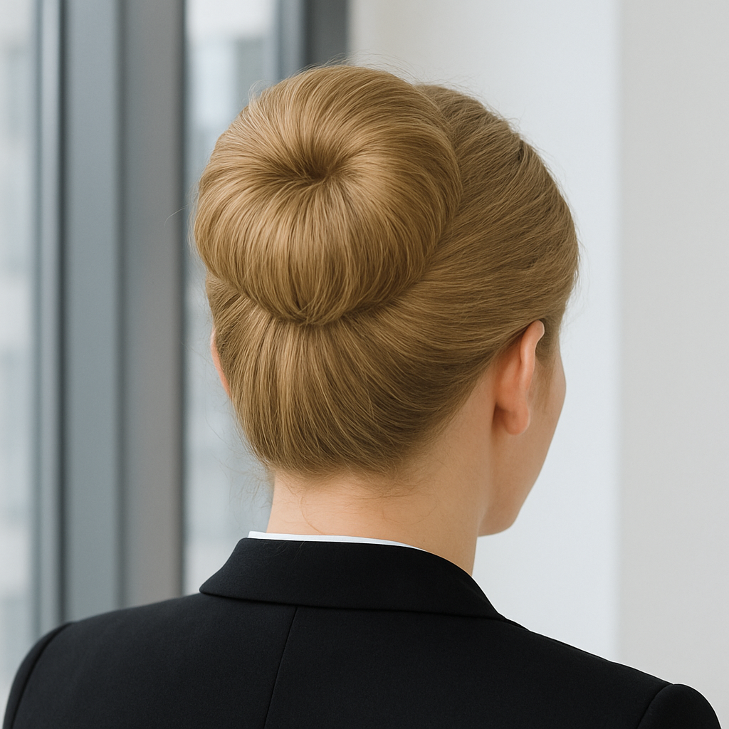 Chignon synthétique – Coiffure chic en un geste