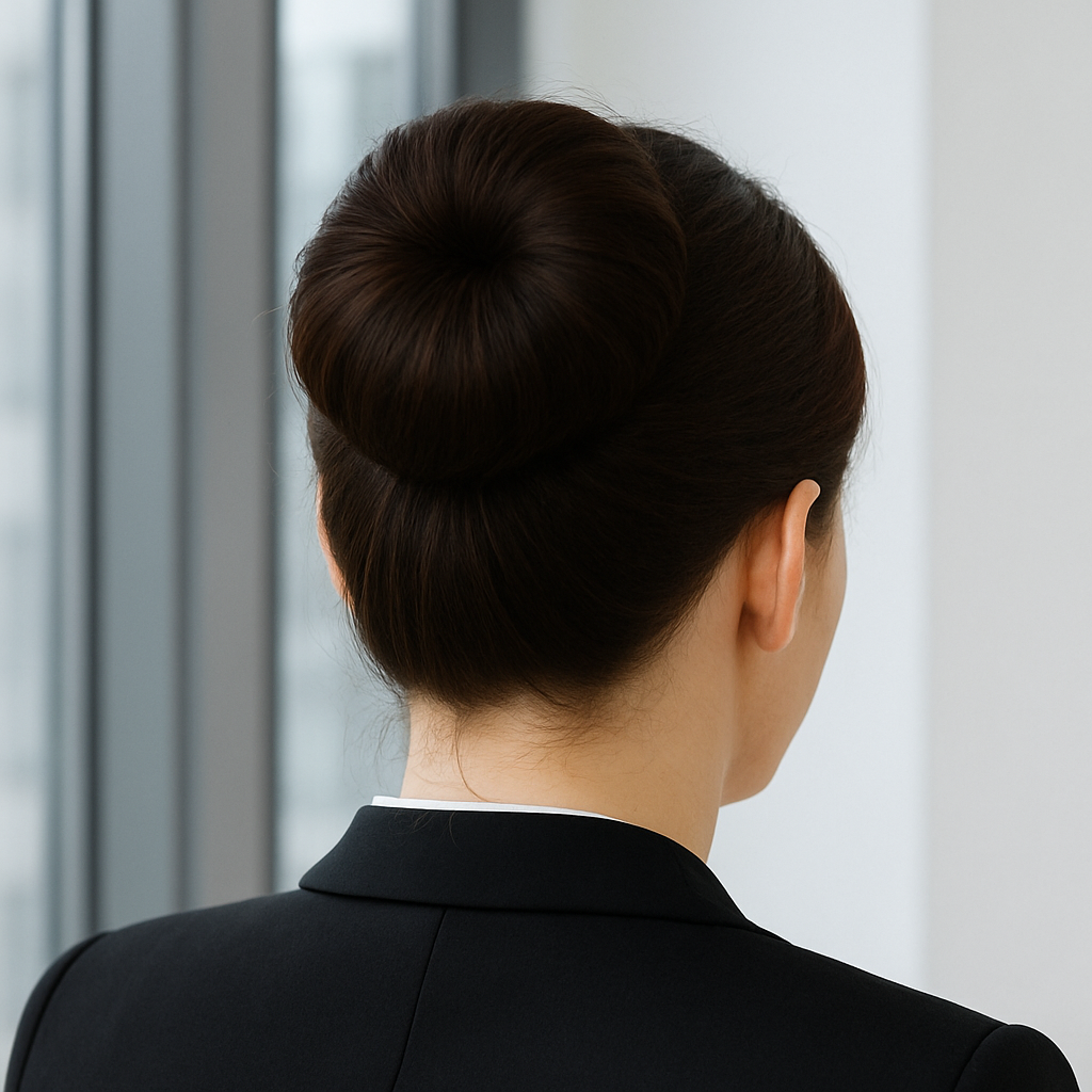 Chignon synthétique – Coiffure chic en un geste