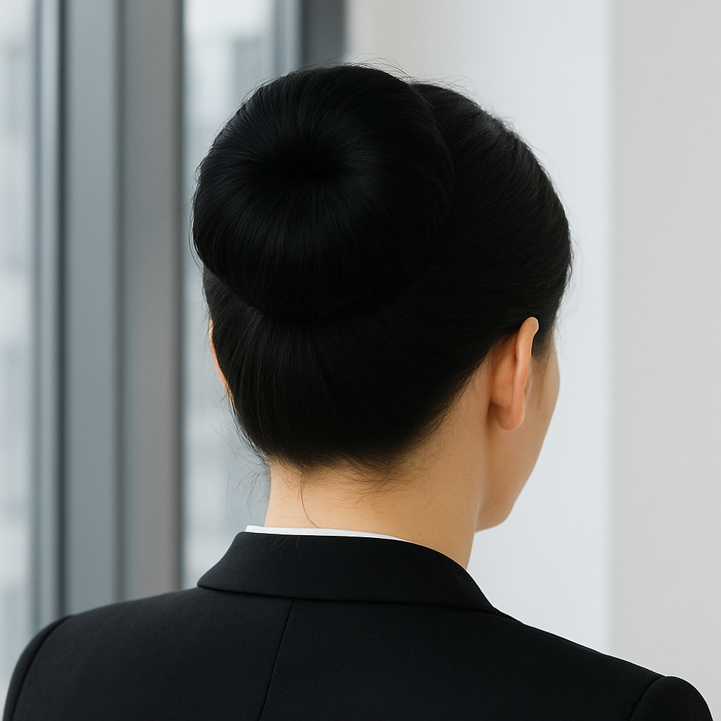 Chignon synthétique – Coiffure chic en un geste