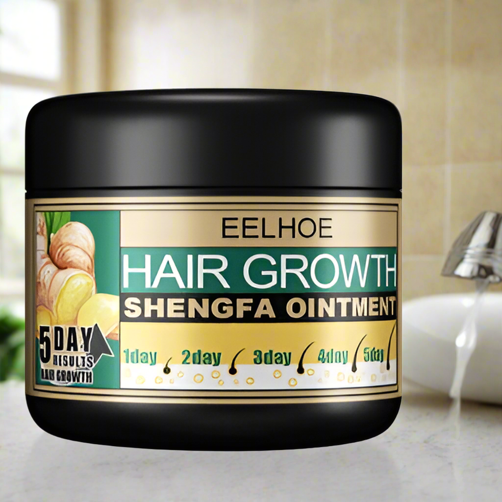 Masque Cheveux - Gingembre – Repousse Densité - Cheveu Soyeux