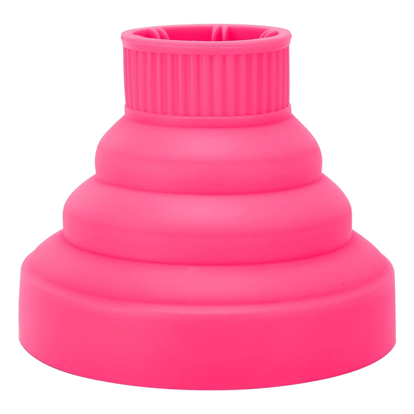Diffuseur rose pour sèche-cheveux – conçu pour diffuser la chaleur uniformément, préserver la texture des boucles et apporter un volume naturel sans friser