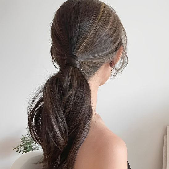 Elastique en cheveux - Style naturel - Cheveu Soyeux