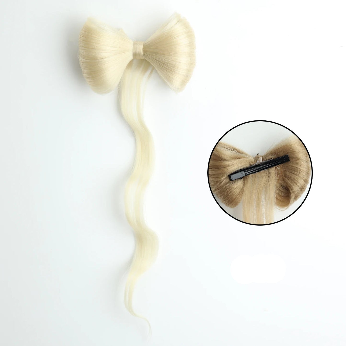 Extension cheveux - Pince nœud papillon - Cheveu Soyeux