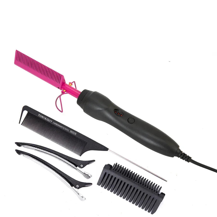 Peigne électrique - Anti-frisottis - Cheveu Soyeux