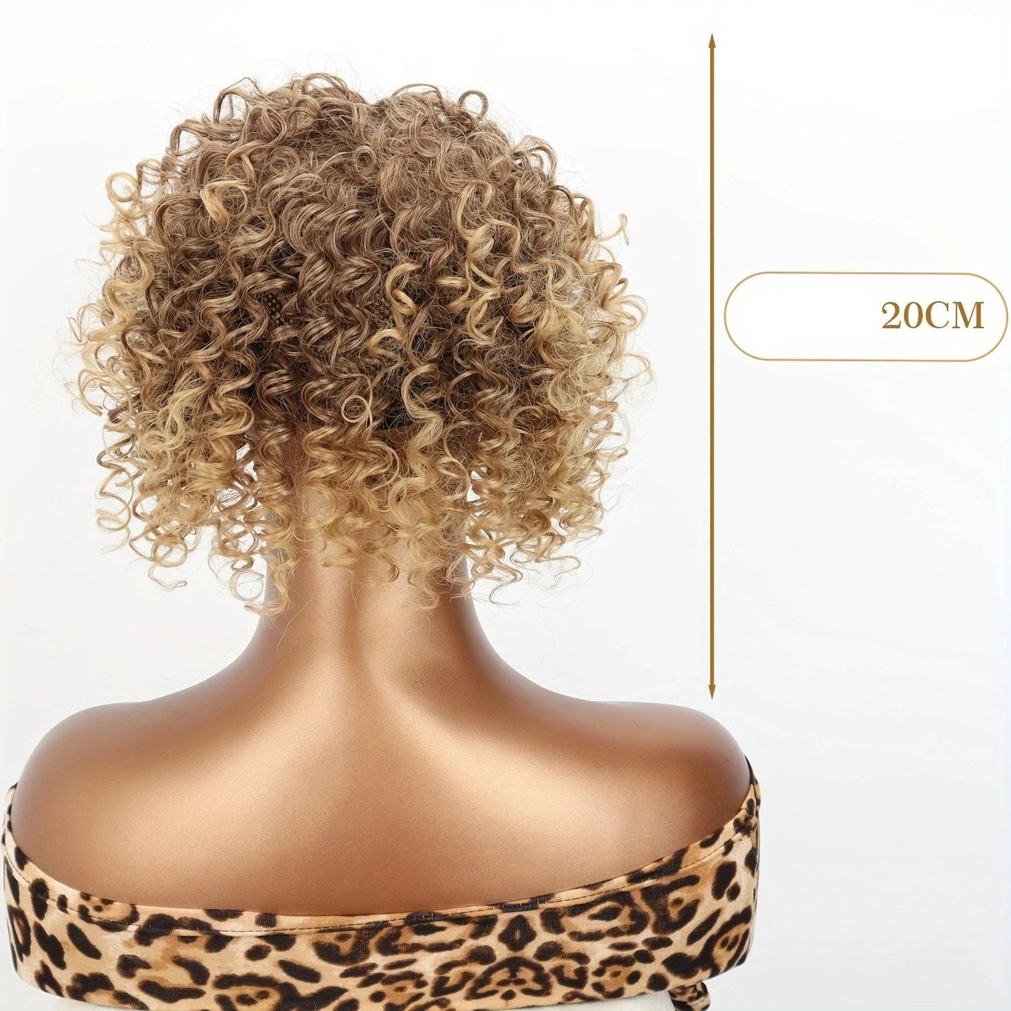 Perruque bouclée courte femme | Style naturel et confort