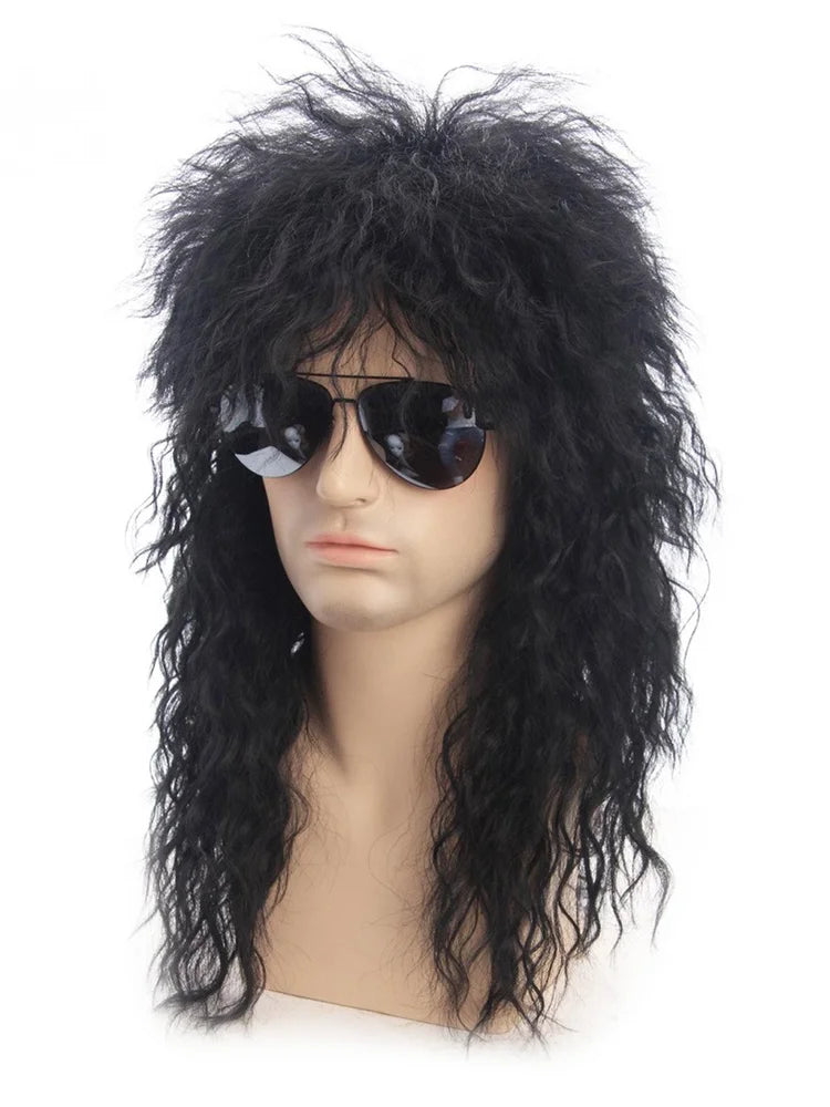 Perruque -Perruque années 70 80 - Cheveu Soyeux