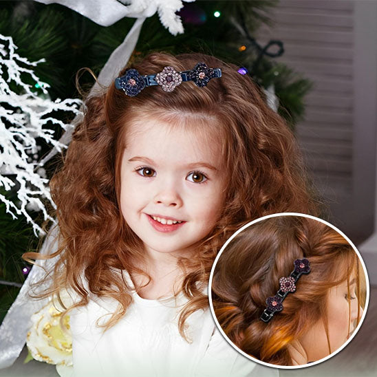 Pince Ă  cheveux - Pince clip - Strass - Cheveu Soyeux