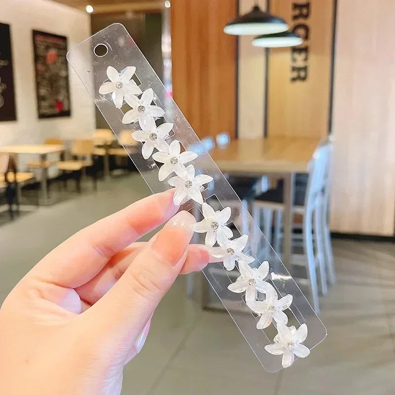 Pince fleur cheveux - Petite princesse - Cheveu Soyeux