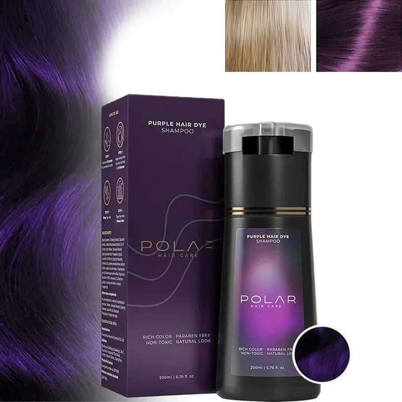 Shampoing colorant - 3 en 1