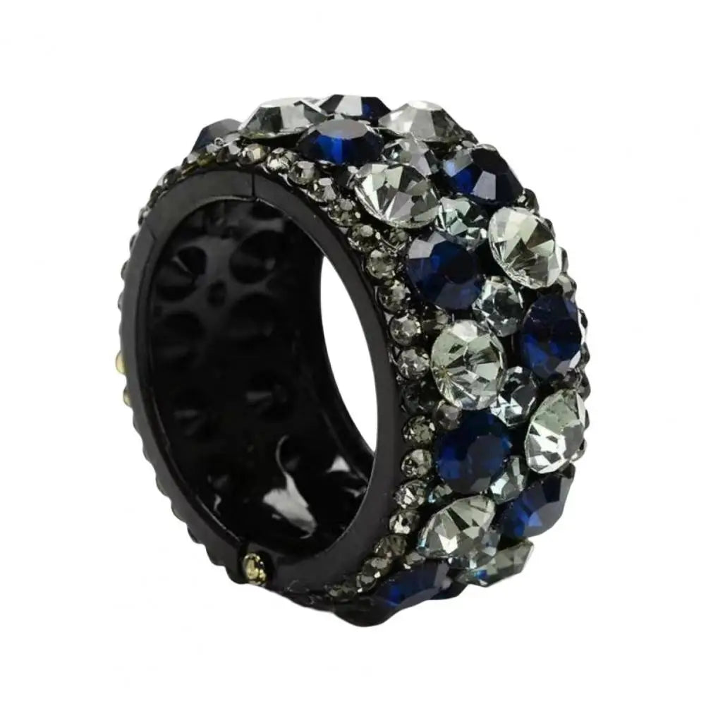 Chouchou cheveux - Rigide - Strass chic - Cheveu Soyeux