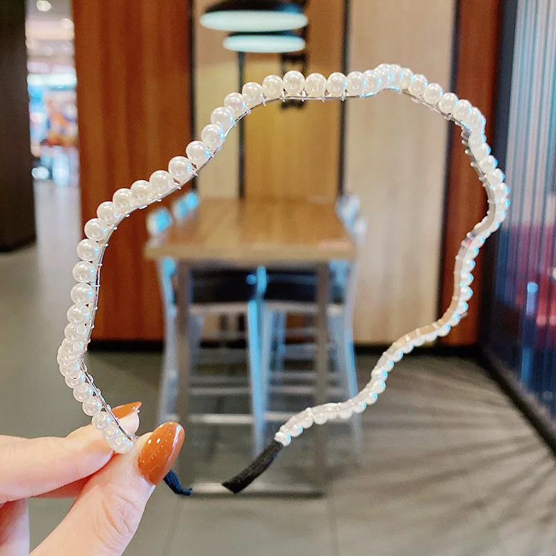 Serre tete pour femme - Perlé - ÉclatPearl™ - Cheveu Soyeux