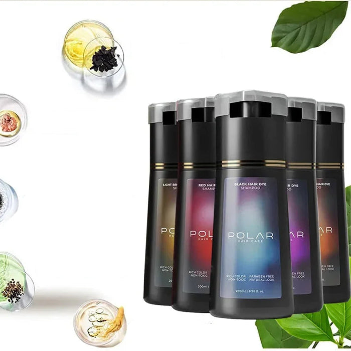 Shampoing colorant - 3 en 1