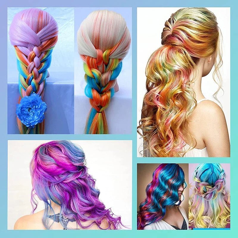 Accessoire coiffure - Coloration - Filles - DIY - Cheveu Soyeux