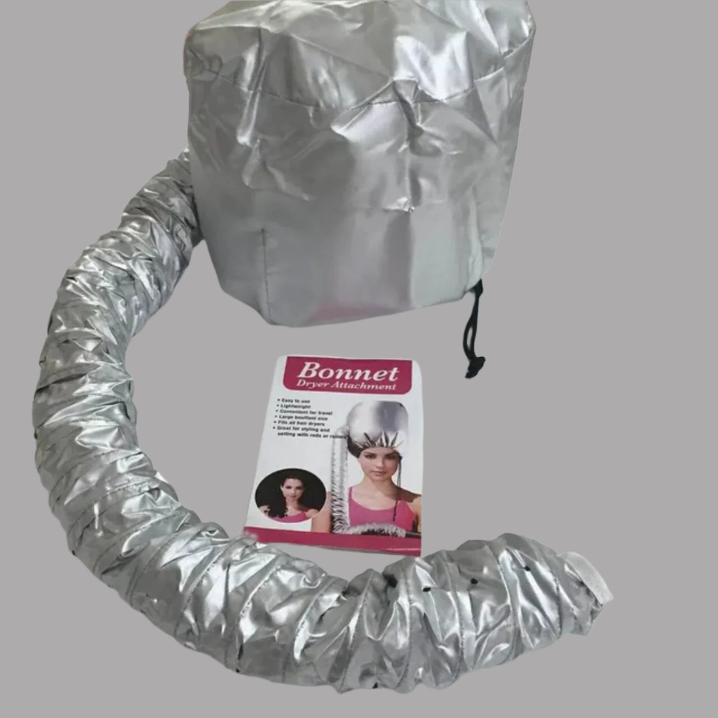 Accessoire coiffure - Bonnet pour sèche cheveux universel - Cheveu Soyeux