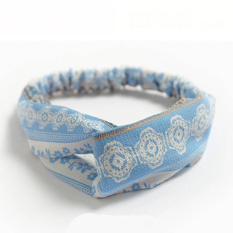 Bandeau cheveux - Tressé - Coloré - Cheveu Soyeux