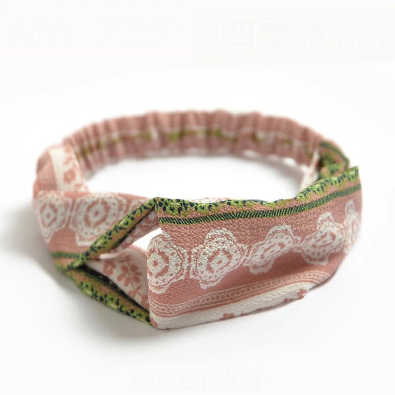 Bandeau cheveux - Tressé - Coloré - Cheveu Soyeux