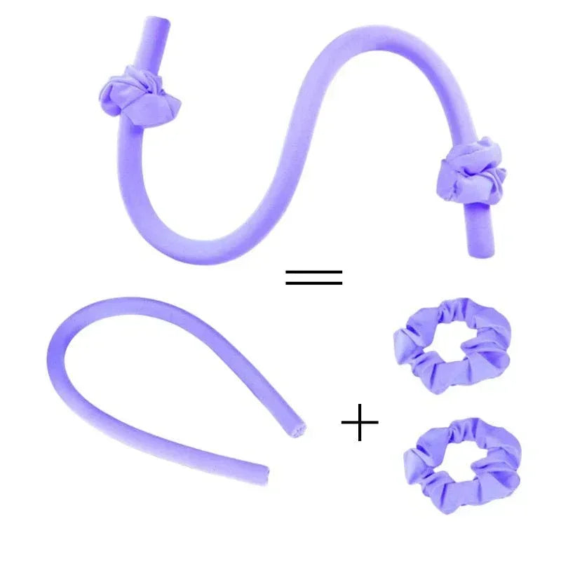 Bigoudis pour cheveux - Boucles sans chaleur - Cheveu Soyeux