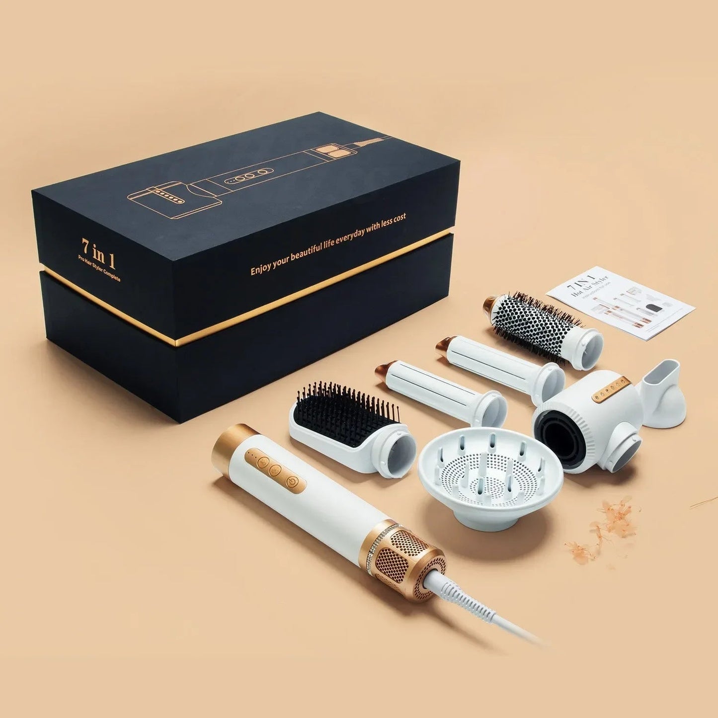 Boucleur cheveux - 7 en 1 - Innovation coiffure - Cheveu Soyeux