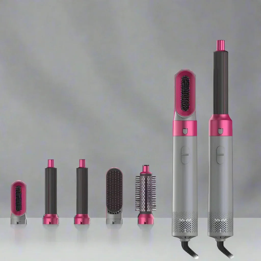 Brosse soufflante - 5 en 1 - Pro - Cheveu Soyeux