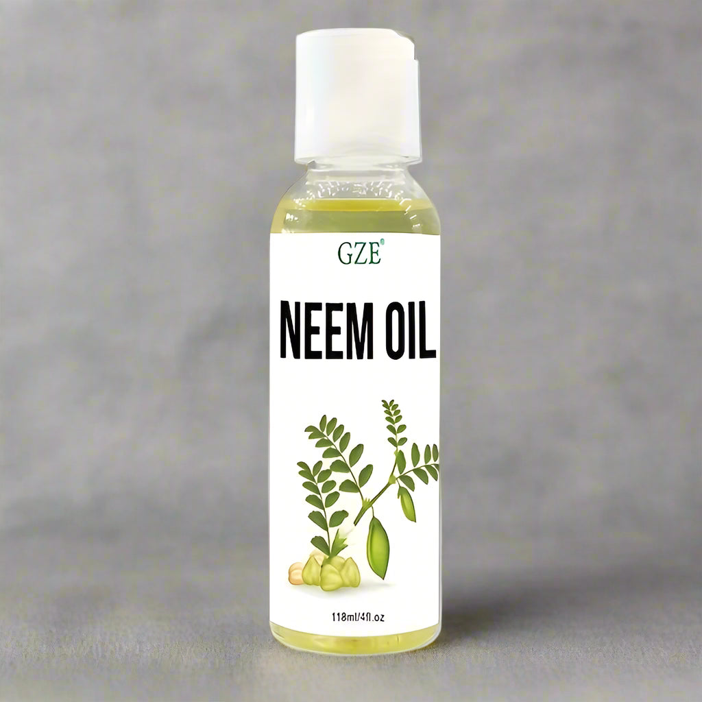 Huile de Neem Cheveux – Soin Naturel Pressé à Froid 118ML