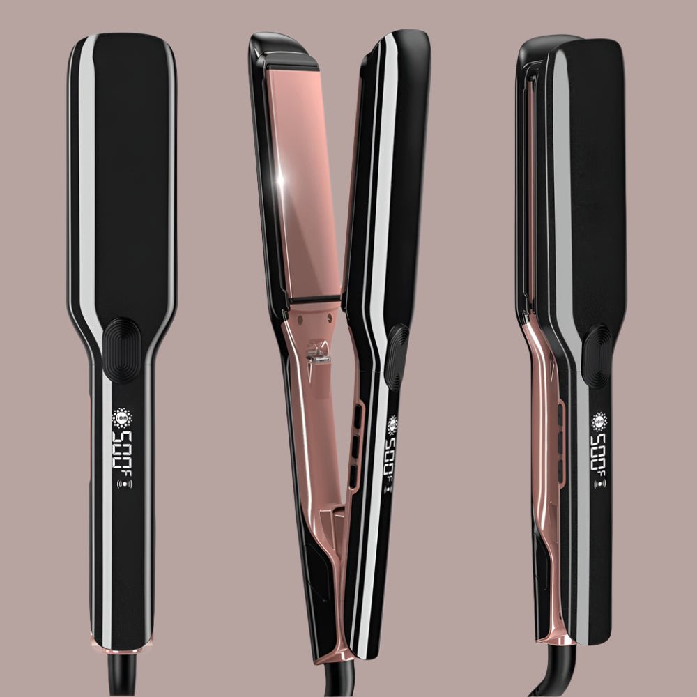 Lisseur professionnel - Plasma et Vibration - Cheveu Soyeux