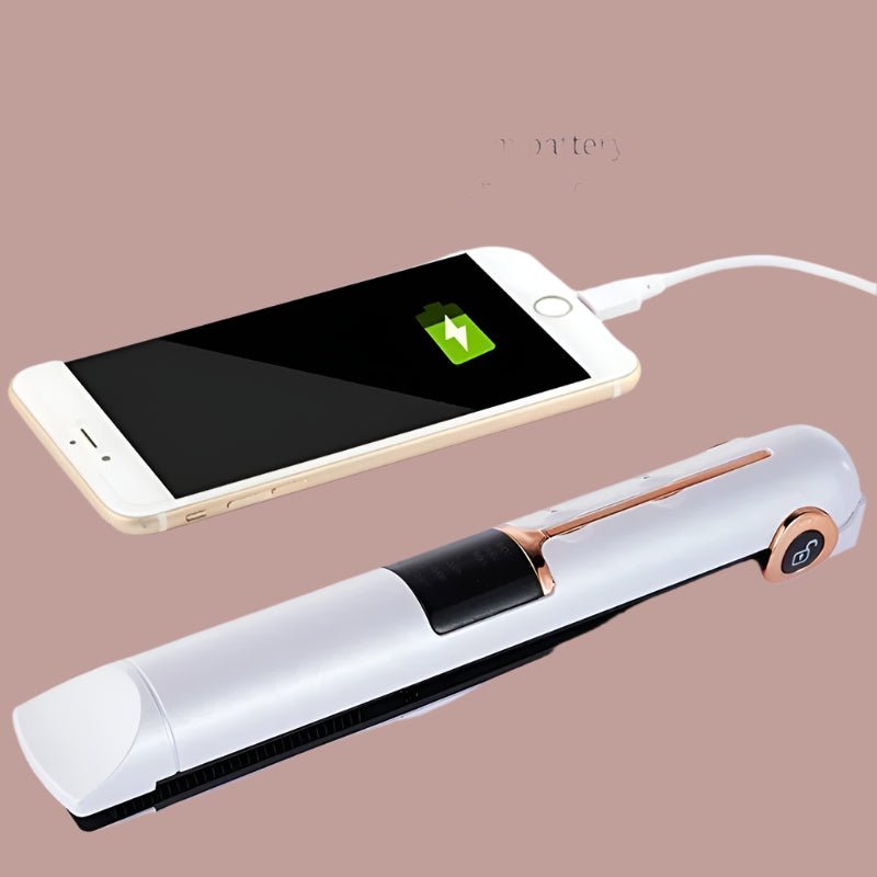 Lisseur sans fil - Rechargeable - Cheveu Soyeux