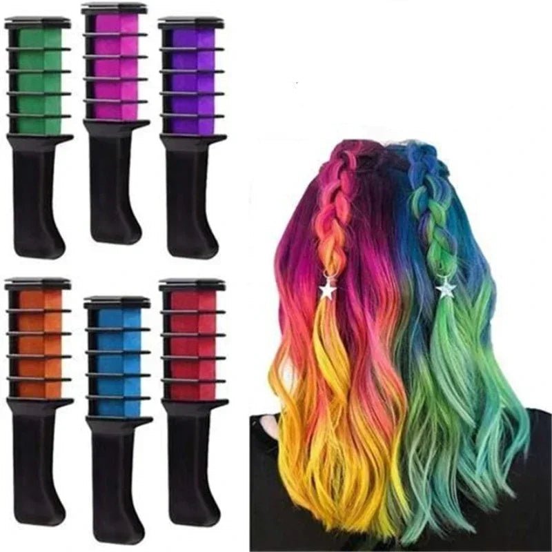 Peigne de Teinture Temporaire Cheveux â Coloration Facile - Cheveu Soyeux