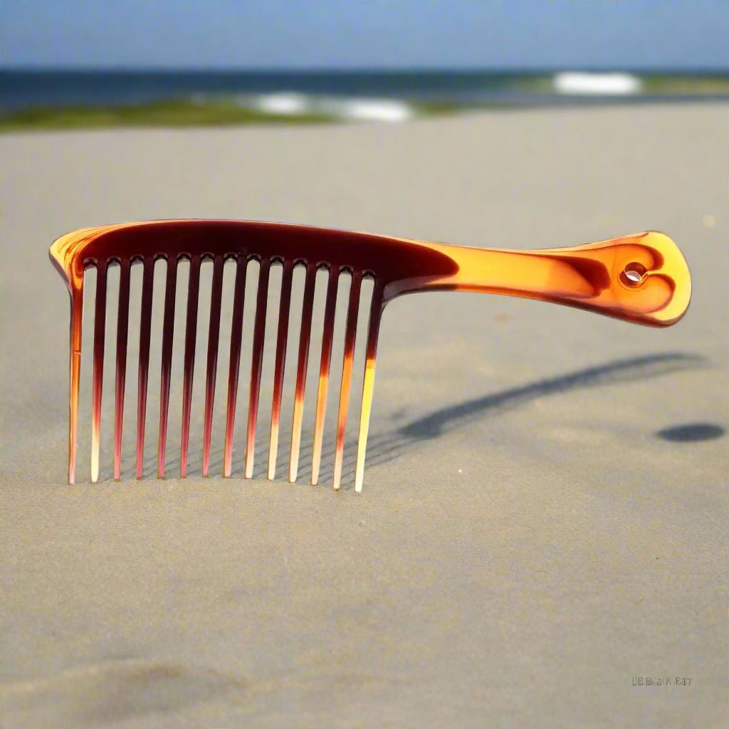 Peigne afro - Démêlant - Ecaille - Cheveu Soyeux