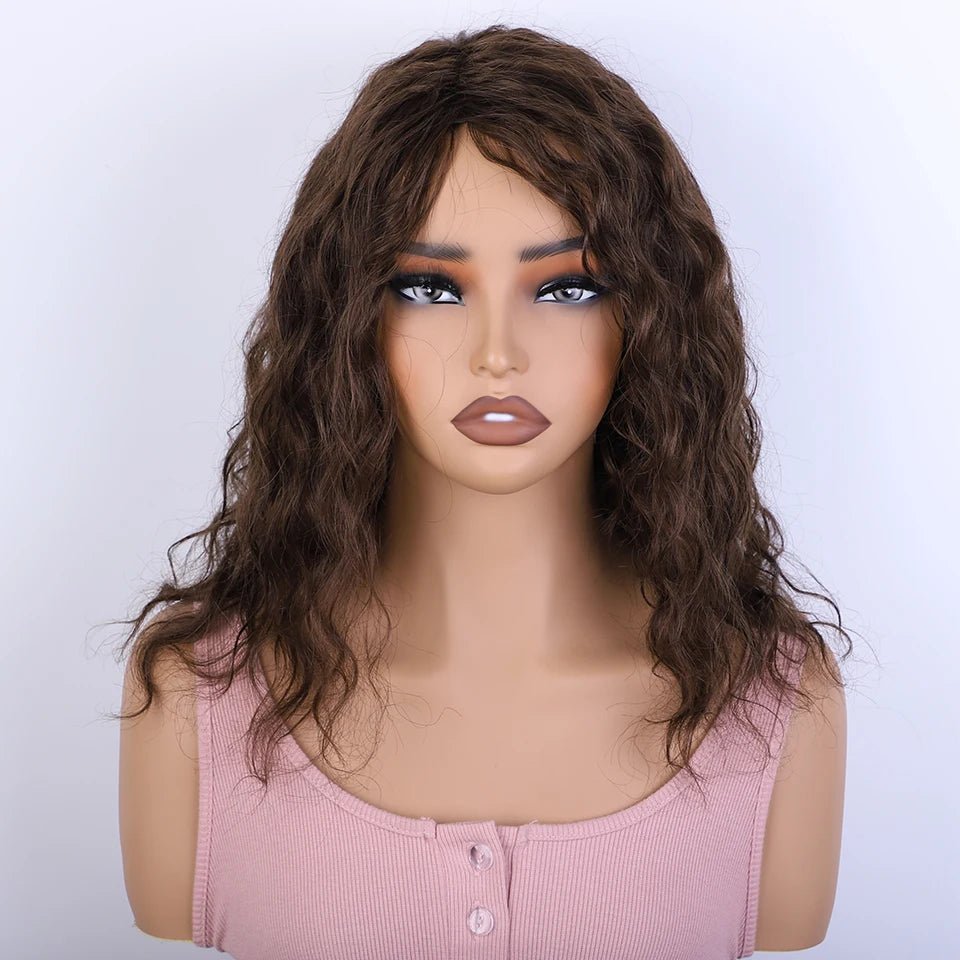 Perruque femme - Ondulée - Cheveu Soyeux