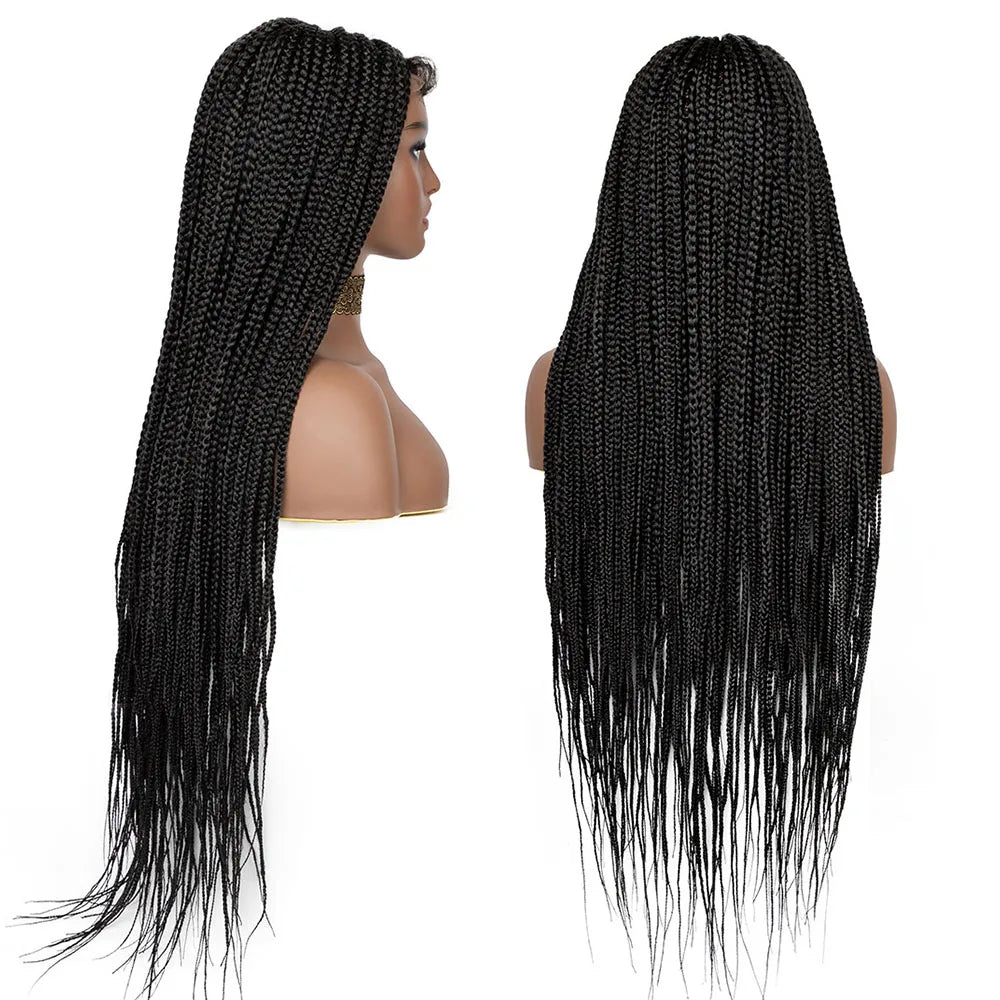 Perruque femme - Tresses africaines - Cheveu Soyeux
