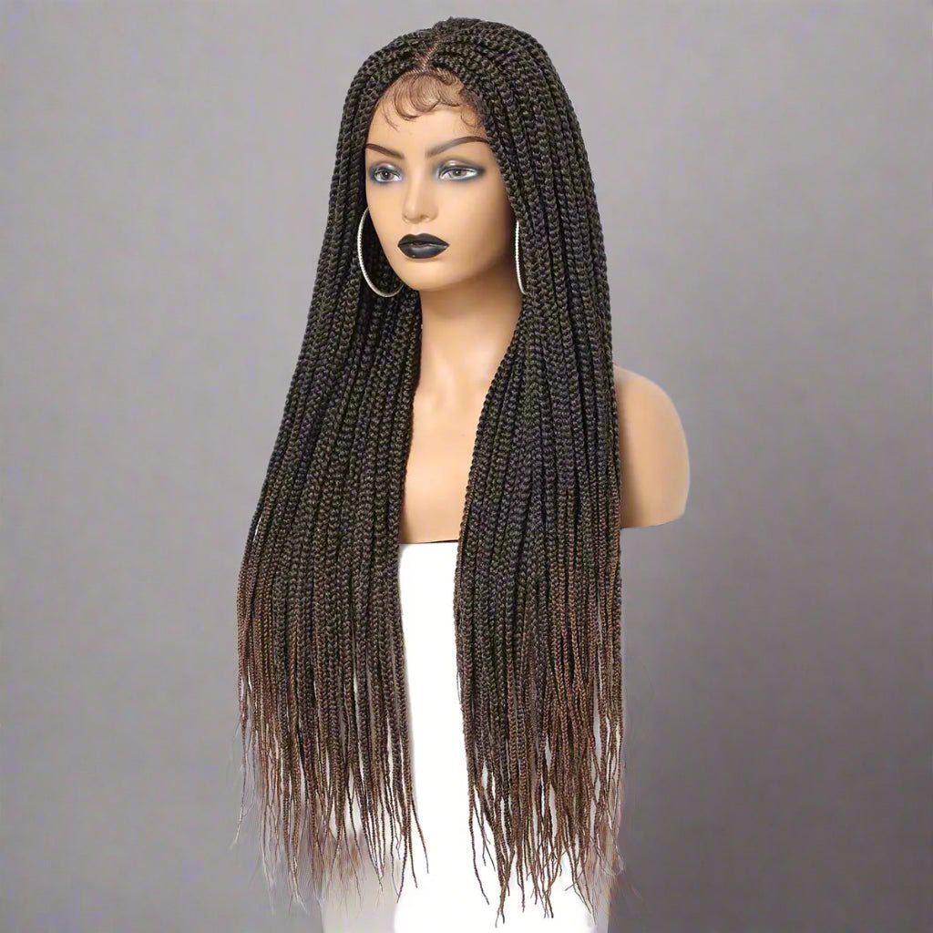 Perruque femme - Tresses africaines - Cheveu Soyeux